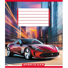 Зошит учнівський "На швидкості світла" 036-570250K-5 в клітинку, 36 аркушів (036-570250K-5)