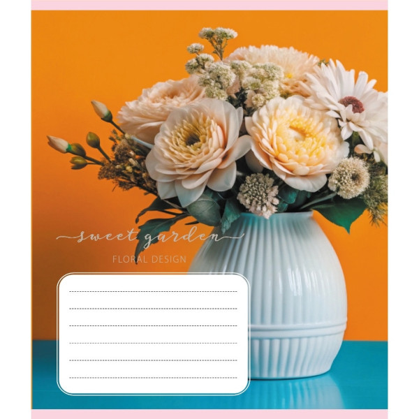 Зошит учнівський "Ваза" 036-570304K-2 в клітинку, 36 аркушів (036-570304K-2)