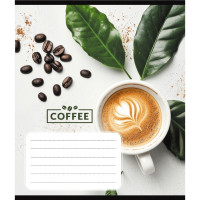 Зошит загальний "Кавові зерна" 048-590111K-3 в клітинку, 48 аркушів (048-590111K-3)