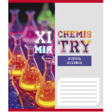 Зошит загальний "Шкільні предмети" 048-590128K-1 в клітинку, 48 аркушів (048-590128K-1)