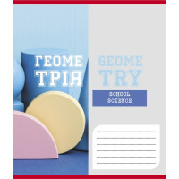 Зошит загальний "Шкільні предмети" 048-590128K-3 в клітинку, 48 аркушів (048-590128K-3)