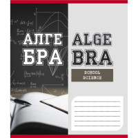 Зошит загальний "Шкільні предмети" 048-590128K-4 в клітинку, 48 аркушів (048-590128K-4)