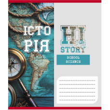 Зошит загальний "Шкільні предмети" 048-590128K-5 в клітинку, 48 аркушів (048-590128K-5)