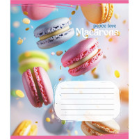 Зошит загальний "Макаруни" 048-590197K-4 в клітинку, 48 аркушів (048-590197K-4)