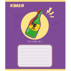 Зошит загальний "Предметні" 048-590326K-1 в клітинку, 48 аркушів (048-590326K-1)