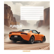 Зошит загальний "В пустелі" 060-590423K-1 в клітинку, 60 аркушів (060-590423K-1)