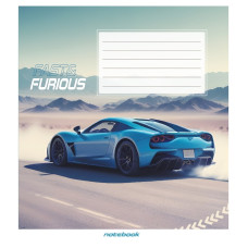 Зошит загальний "В пустелі" 060-590423K-4 в клітинку, 60 аркушів (060-590423K-4)