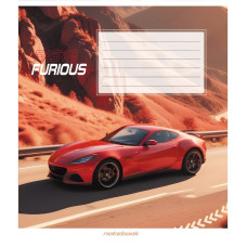 Зошит загальний "В пустелі" 060-590423K-5 в клітинку, 60 аркушів (060-590423K-5)