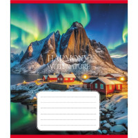 Зошит загальний "Гармонія з природою" 060-610277K-1 в клітинку, 60 аркушів (060-610277K-1)