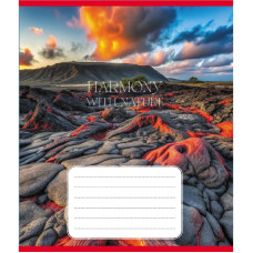 Зошит загальний "Гармонія з природою" 060-610277K-5 в клітинку, 60 аркушів (060-610277K-5)