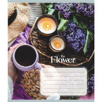 Зошит загальний "Квіткові композиції" 060-610307K-4 в клітинку, 60 аркушів (060-610307K-4)