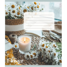 Зошит загальний "Квіткові композиції" 060-610307K-5 в клітинку, 60 аркушів (060-610307K-5)