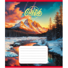 Зошит загальний "В горах" 096-630220K-2 в клітинку, 96 аркушів (096-630220K-2)