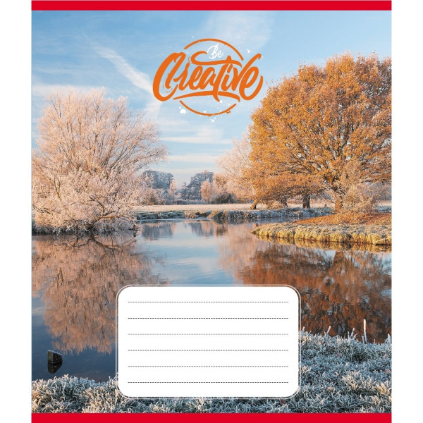 Зошит загальний "В горах" 096-630220K-3 в клітинку, 96 аркушів (096-630220K-3)