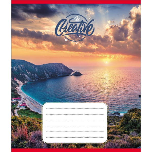 Зошит загальний "В горах" 096-630220K-5 в клітинку, 96 аркушів (096-630220K-5)