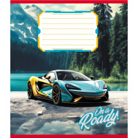 Зошит учнівський "В дорогу" 012-520163L-2 в лінію, 12 аркушів  (012-520163L-2)