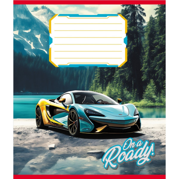 Зошит учнівський "В дорогу" 012-520163L-2 в лінію, 12 аркушів  (012-520163L-2)