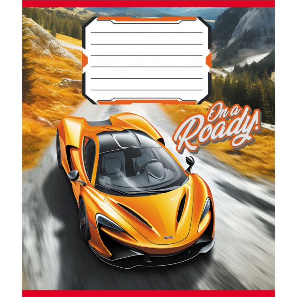 Зошит учнівський "В дорогу" 012-520163L-3 в лінію, 12 аркушів  (012-520163L-3)