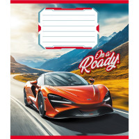 Зошит учнівський "В дорогу" 012-520163L-4 в лінію, 12 аркушів  (012-520163L-4)