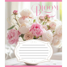 Зошит учнівський "Букети" 018-540154L-3 в лінію, 18 аркушів  (018-540154L-3)