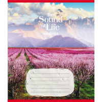 Зошит учнівський "Музика життя" 036-580266L-3 в лінію, 36 аркушів  (036-580266L-3)