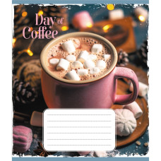 Зошит загальний "День з кавою" 048-600193L-3 в лінію, 48 аркушів  (048-600193L-3)