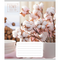 Зошит загальний "Квіткова композиція" 048-600186L-1 в лінію, 48 аркушів (959060) (048-600186L-1)