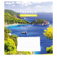 Зошит загальний "Літня історія" 048-600162L-2 в лінію, 48 аркушів  (048-600162L-2)