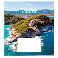 Зошит загальний "Літня історія" 048-600162L-4 в лінію, 48 аркушів (959060) (048-600162L-4)