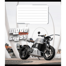 Зошит загальний "Мото" 048-600216L-1 в лінію, 48 аркушів  (048-600216L-1)