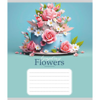 Зошит учнівський "Квілінг" 024-550375K-3 в клітинку, 24 аркуші (024-550375K-3)