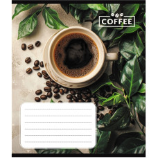 Зошит загальний "Кавові зерна" 048-590111K-2 в клітинку, 48 аркушів (048-590111K-2)