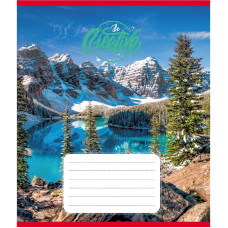 Зошит загальний "В горах" 096-630220K-4 в клітинку, 96 аркушів (096-630220K-4)