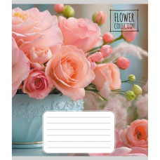 Тетрадь общая "Цветочная композиция" 048-600186L-3 в линию, 48 листов (048-600186L-3)