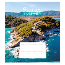 Зошит загальний "Літня історія" 048-600162L-4 в лінію, 48 аркушів (959060) (048-600162L-4)