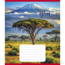 Зошит учнівський "Краса природи" 012-500301K-2 в клітинку, 12 аркушів (959050) (012-500301K-2)