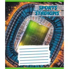 Зошит учнівський "Стадіон" 018-540260L-5 у лінію, 18 аркушів (959054) (018-540260L-5)