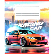 Зошит учнівський "Авто в диму" 036-580051L-2 у лінію, 36 аркушів (959057) (036-580051L-2)