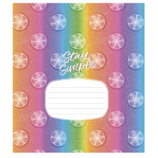 Тетрадь ученическая "Crazy rainbow" 024-3217L-5 в линию, 24 листов(024-3217L-5)