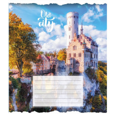 Тетрадь общая "Старый город" 096-630039K-2 в клеточку, 96 листов(096-630039K-2)