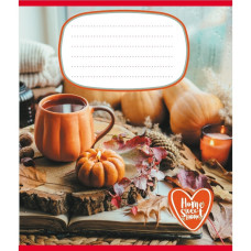 Тетрадь ученическая "Домашний уют" 018-540253L-1 в линию, 18 листов  (018-540253L-1)