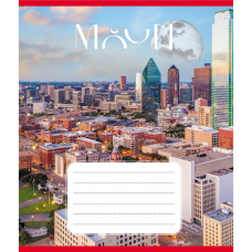 Зошит загальний "Місяць" 060-610055K-4 в клітинку, 60 аркушів (959061) (060-610055K-4)