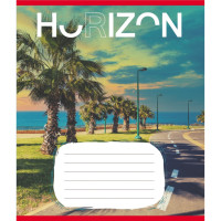 Тетрадь общая "Горизонт" 096-640014L-1 в линию, 96 листов (096-640014L-1)
