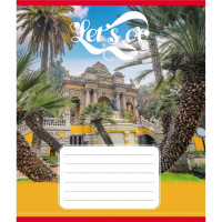 Тетрадь ученическая "Гоу" 036-580075L-3 в линию, 36 листов (036-580075L-3)