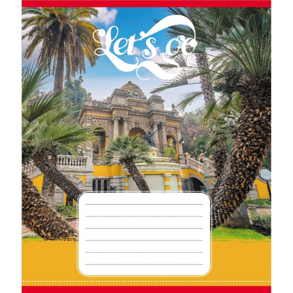 Зошит учнівський "Гоу" 036-580075L-3 в лінію, 36 аркушів  (036-580075L-3)