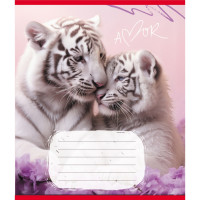 Зошит учнівський "Тварини" 012-500394K-1 в клітинку, 12 аркушів (959050) (012-500394K-1)