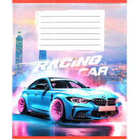 Тетрадь ученическая "Авто в дыму" 036-580051L-4 в линию, 36 листов (959057) в магазине товаров для дома Евро Буд