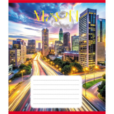 Зошит загальний "Місяць" 060-610055K-1 в клітинку, 60 аркушів (959061) (060-610055K-1)