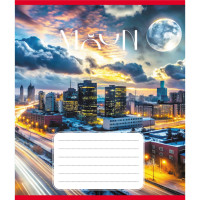 Зошит загальний "Місяць" 060-610055K-5 в клітинку, 60 аркушів (959061) (060-610055K-5)