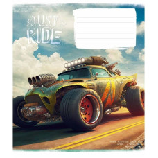 Тетрадь ученическая "Offroad masters" 018-3287L-4 в линию, 18 листов(018-3287L-4)